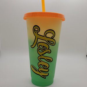 Custom Name 24oz Color Change Tumbler